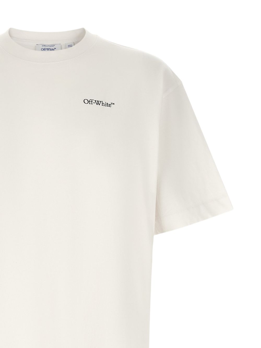 Off White Men's Half Arrow Cotton T-Shirt
