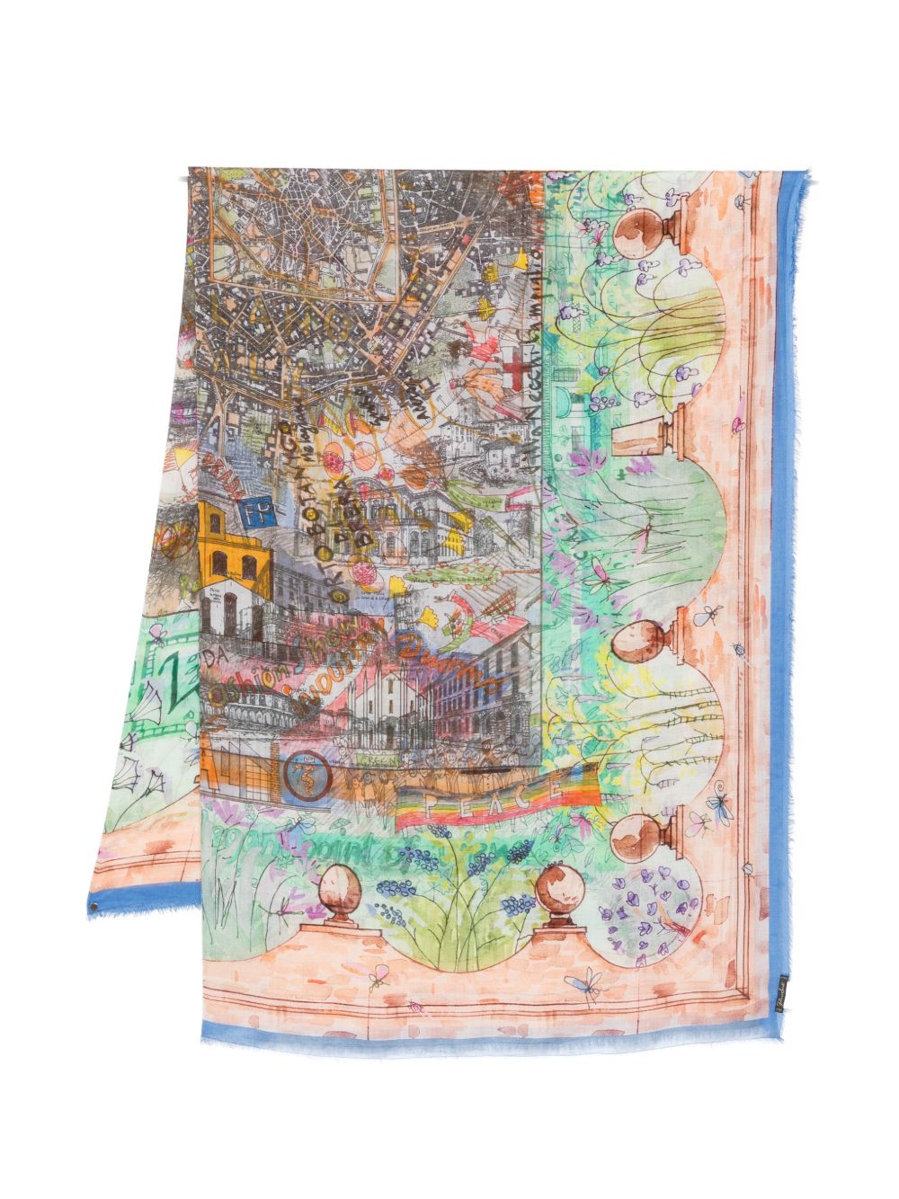 Faliero Sarti Women's Milano Silk Blend Stole