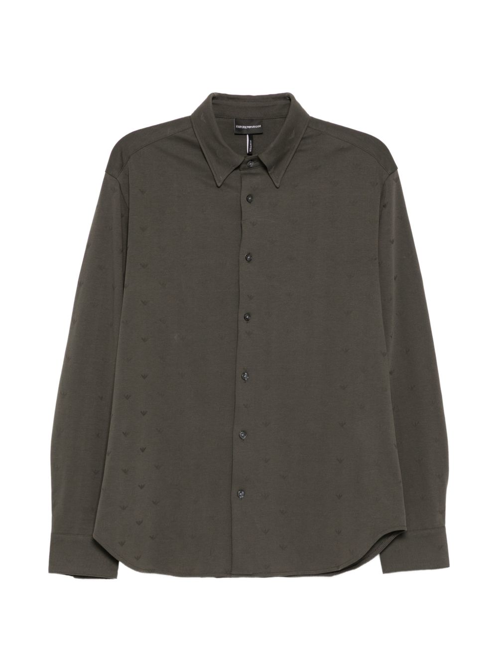 Emporio Armani Men's Logo Cotton Shirt