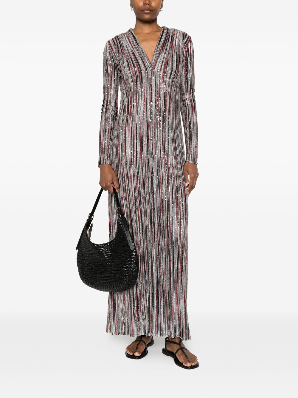 Missoni Women's Striped Long Cardigan