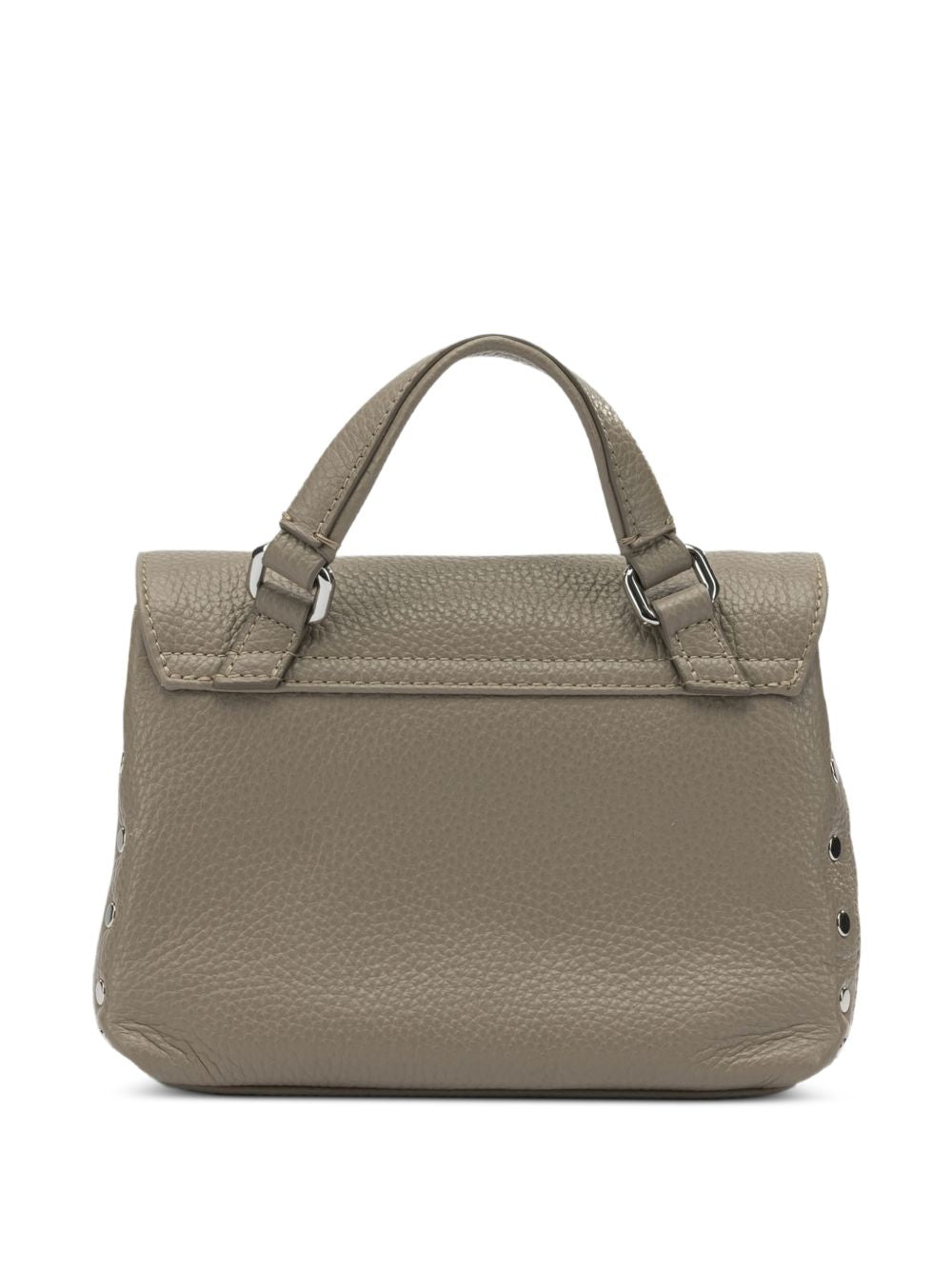 Zanellato Women's Postina® Baby Bag In Hammered Grey Creta Leather
