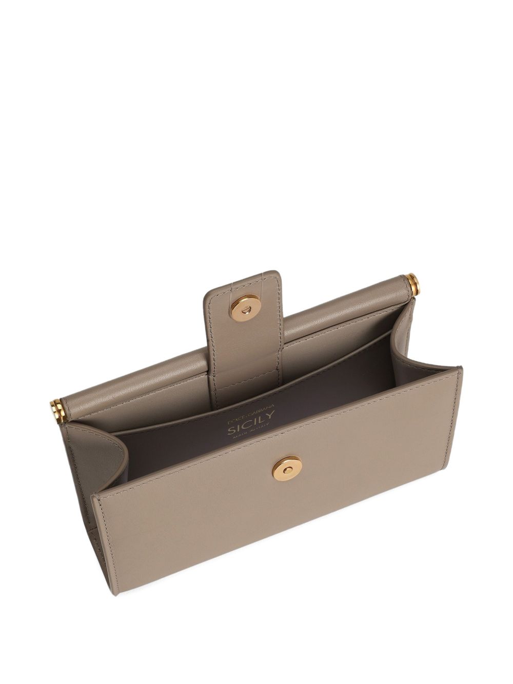 Dolce & Gabbana Women's Phone Bag In Plongé Calfskin