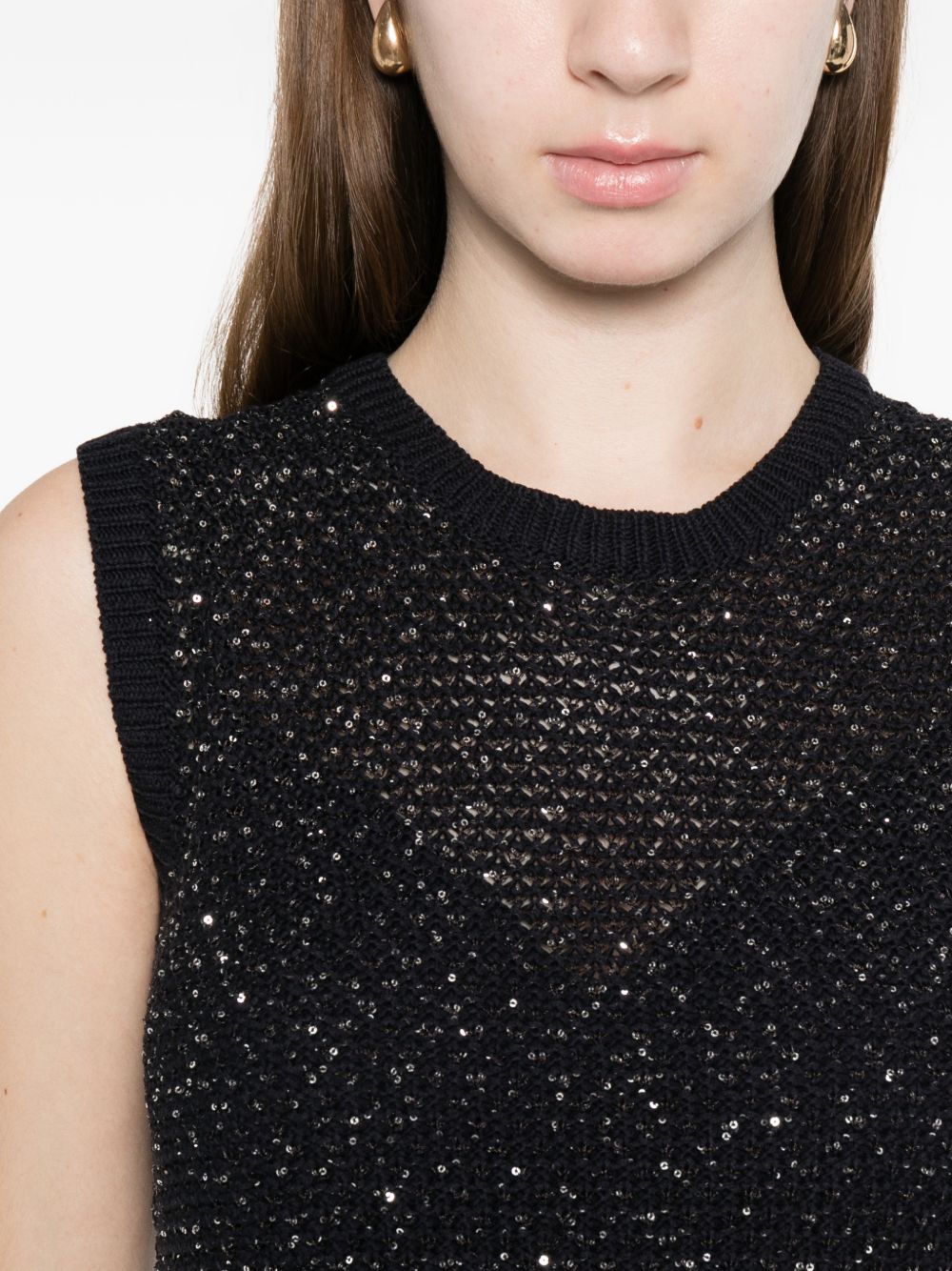 Fabiana Filippi Women's Embellished Mini Dress