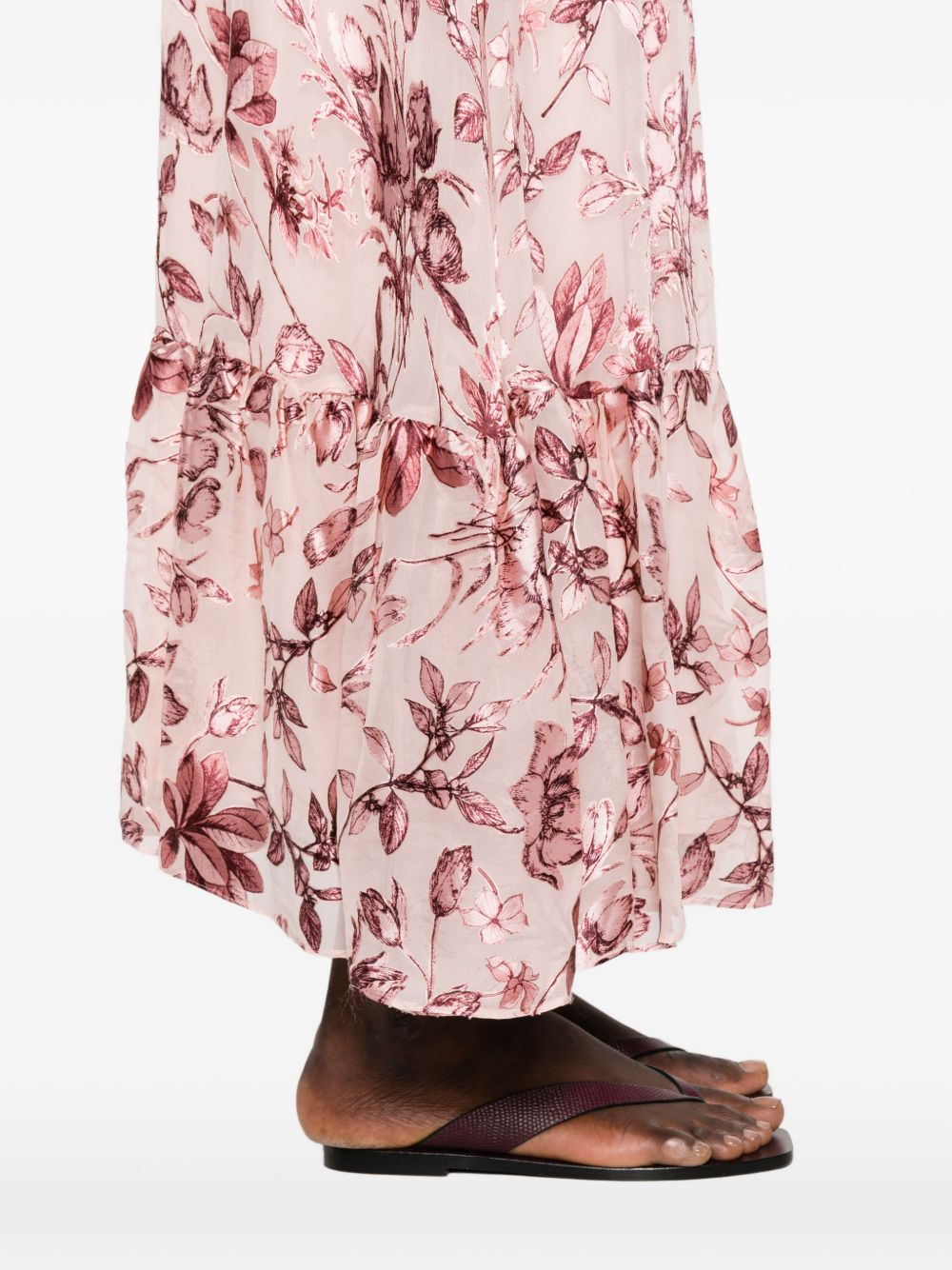 Alice + Olivia Women's Printed Maxi Skirt
