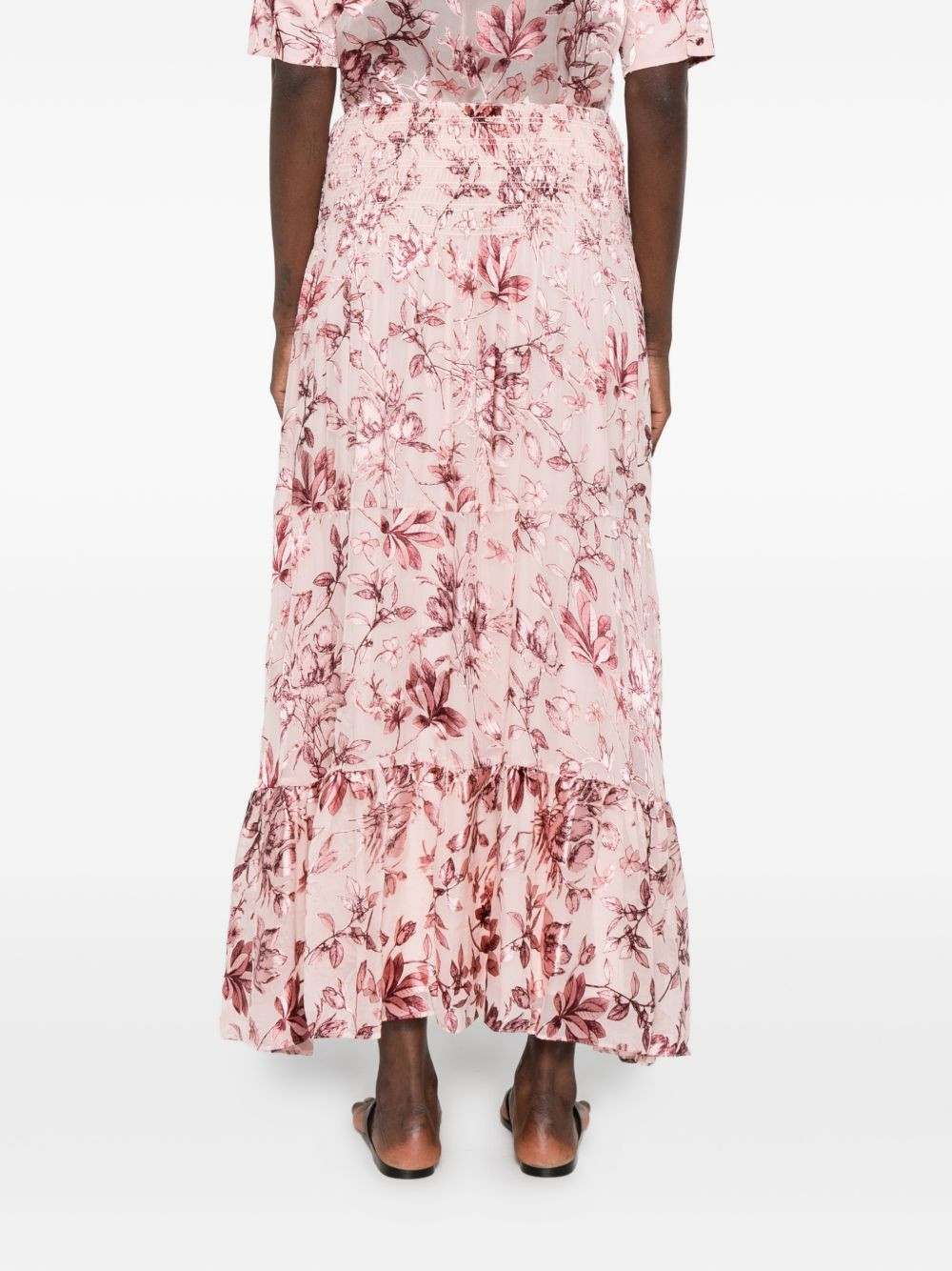 Alice + Olivia Women's Printed Maxi Skirt