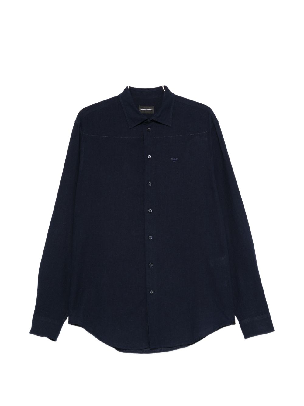 Emporio Armani Men's Linen Blend Shirt