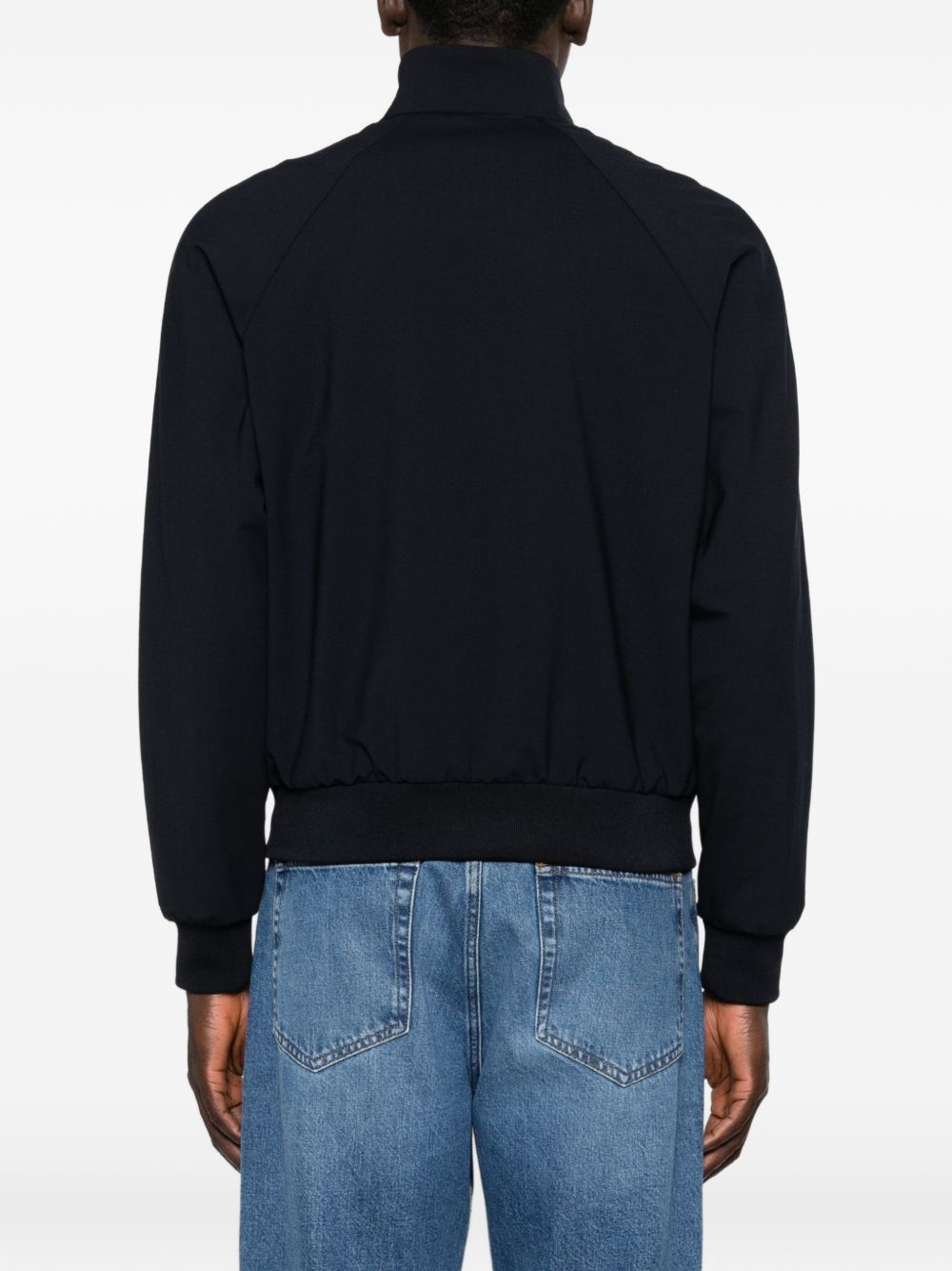 Emporio Armani Men's Wool Blend Bomber Jacket