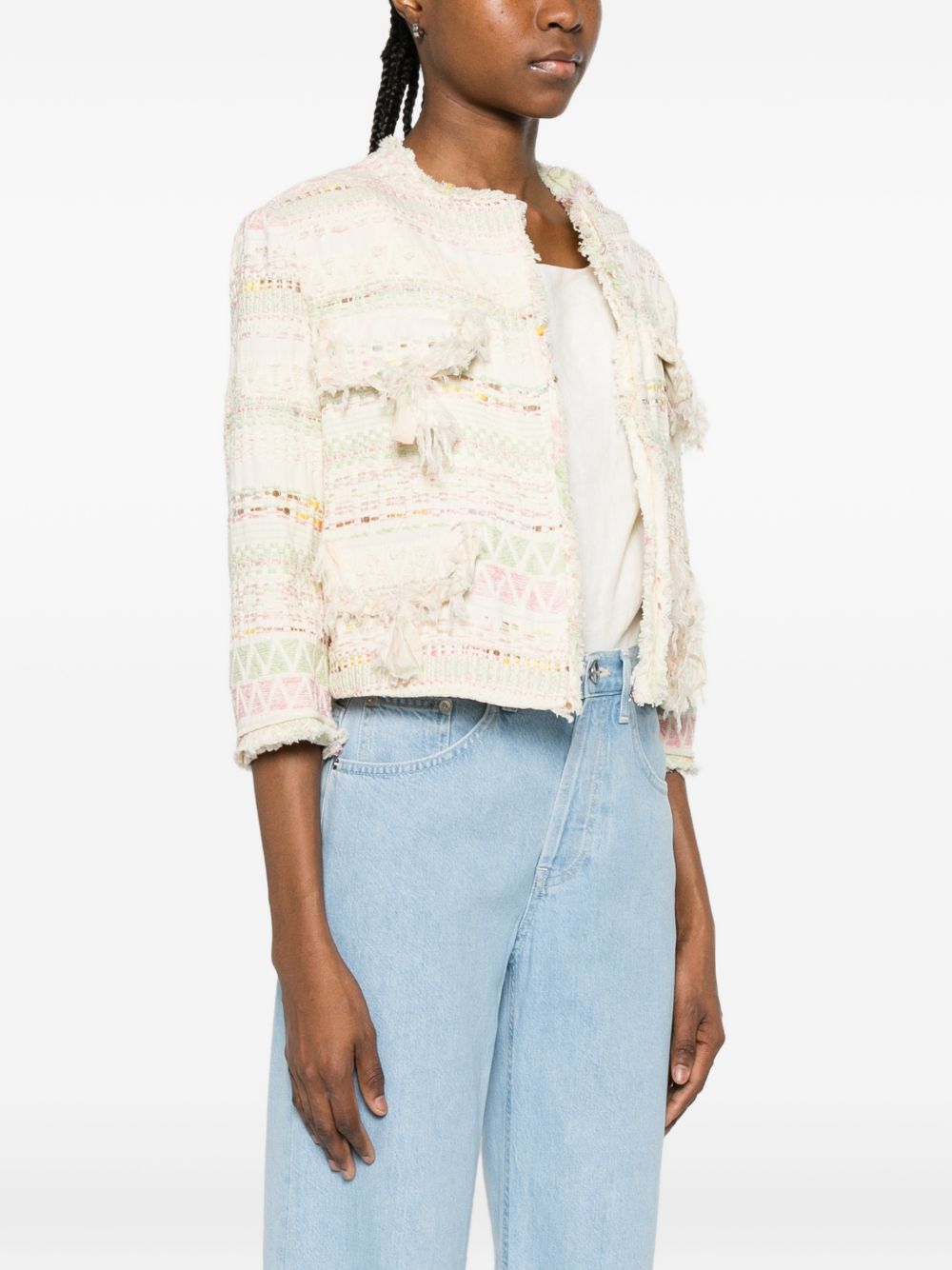 Bye Women's Cotton Blend Short Jacket