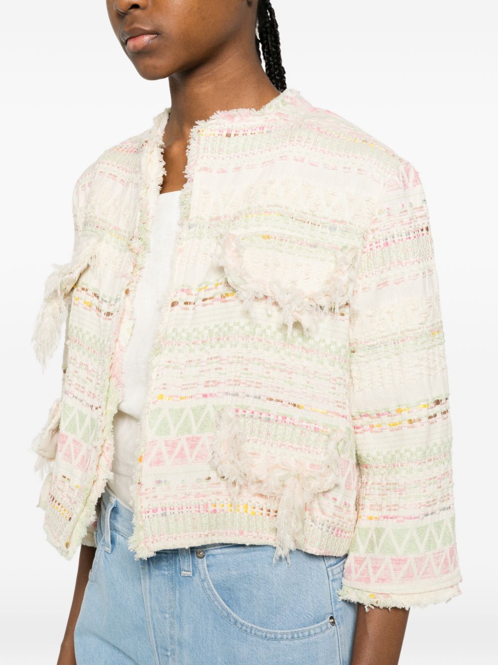 Bye Women's Cotton Blend Short Jacket