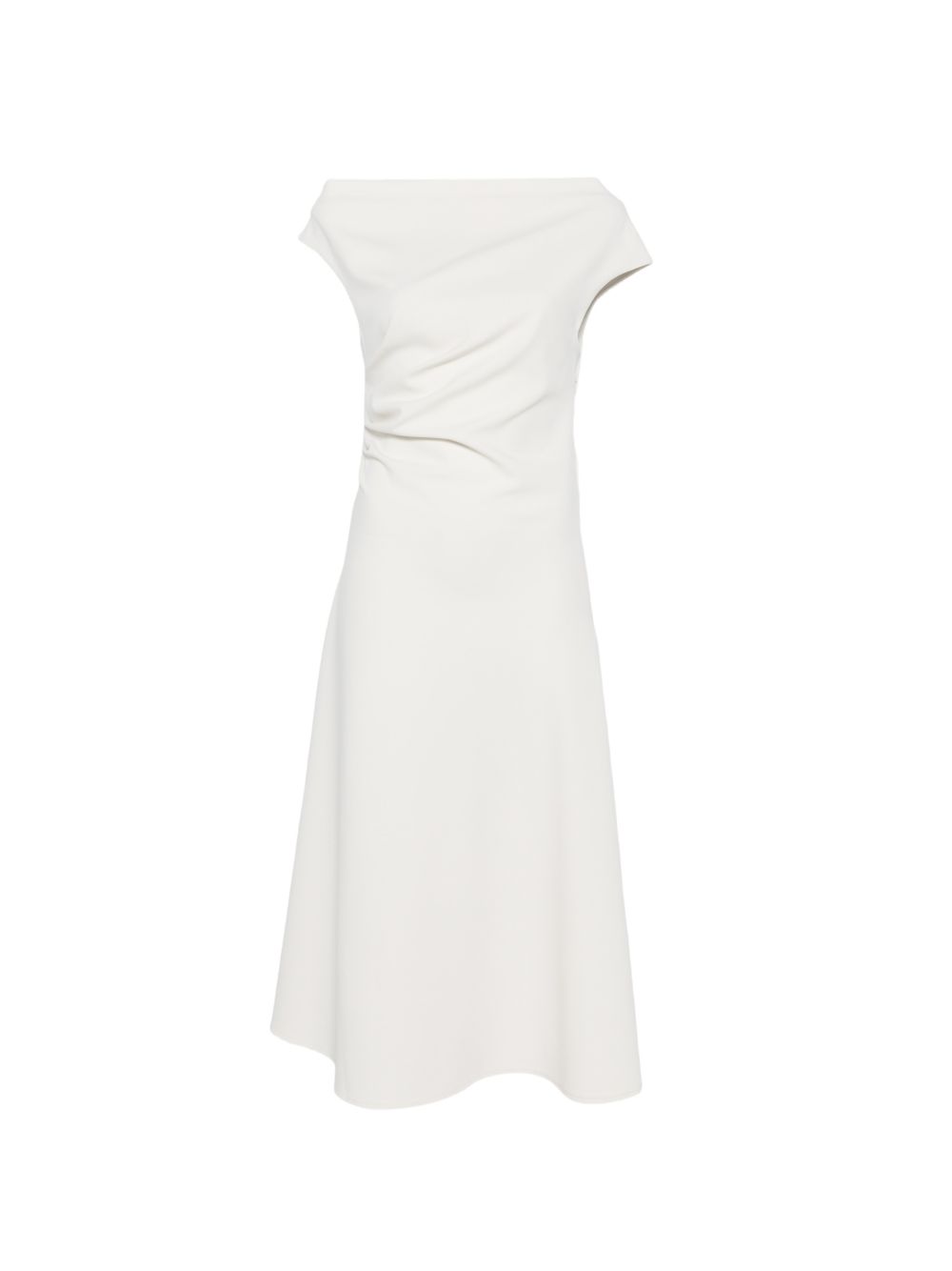 P.A.R.O.S.H. A-Line Skirt Midi Dress