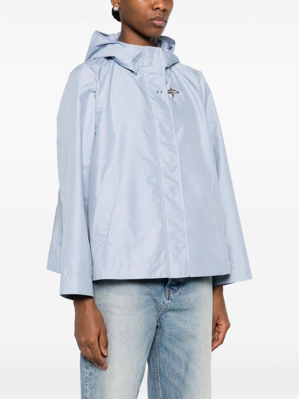 Fay Women's Short Hooded Parka Coat