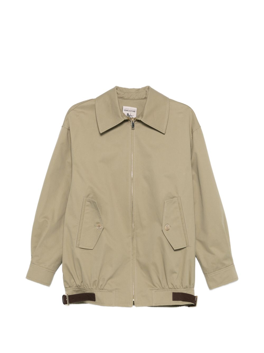Semicouture Women's Nives Cotton Bomber Jacket