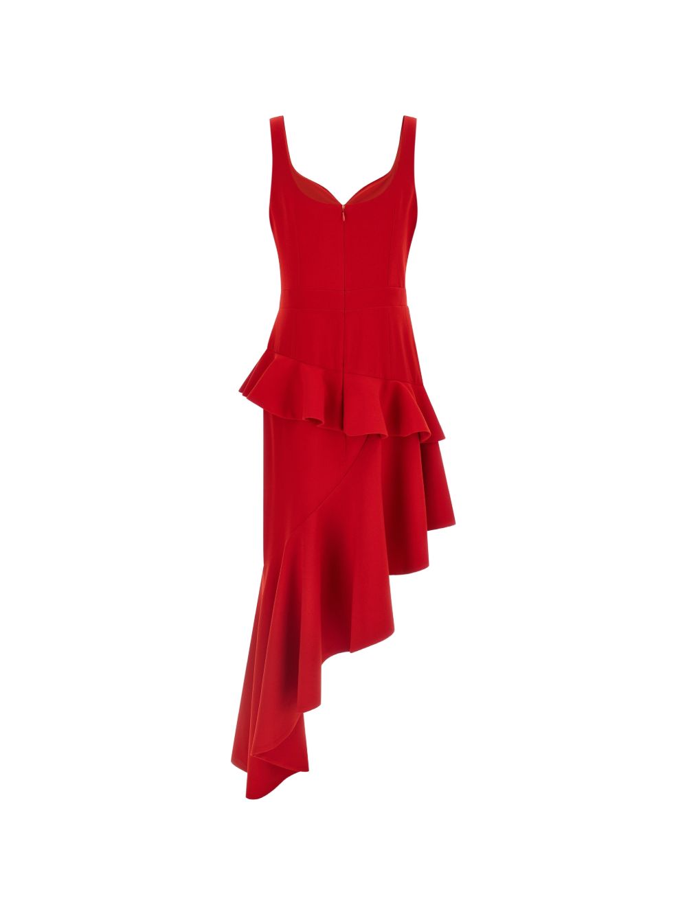 Catalina Women's Silk & Nylon Asymmetric Long Dress