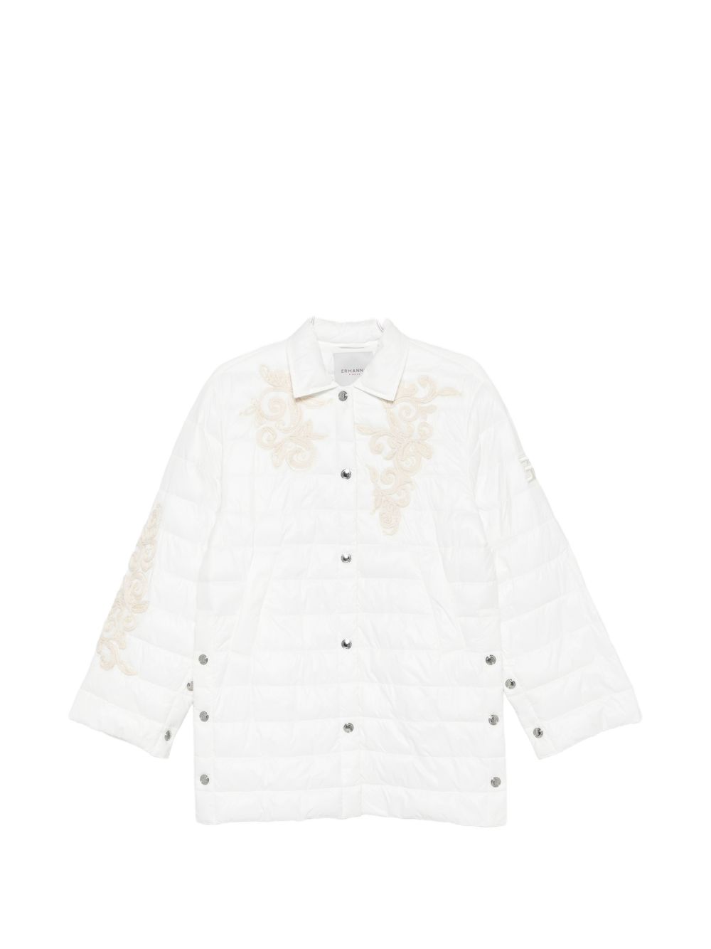 Ermanno Firenze Women's Quilted Nylon Down Jacket