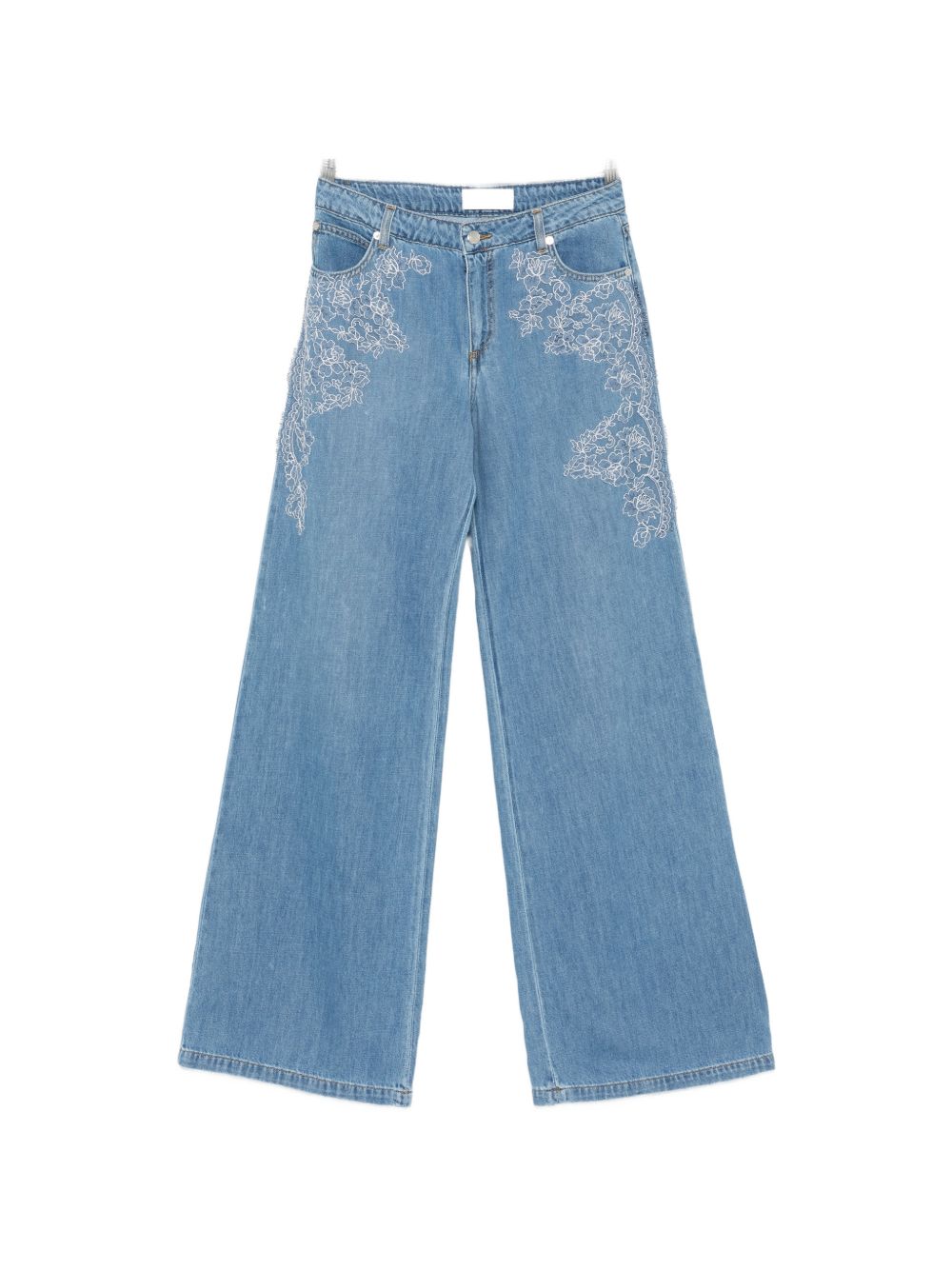 Ermanno Firenze Women's Embroidered Denim Jeans