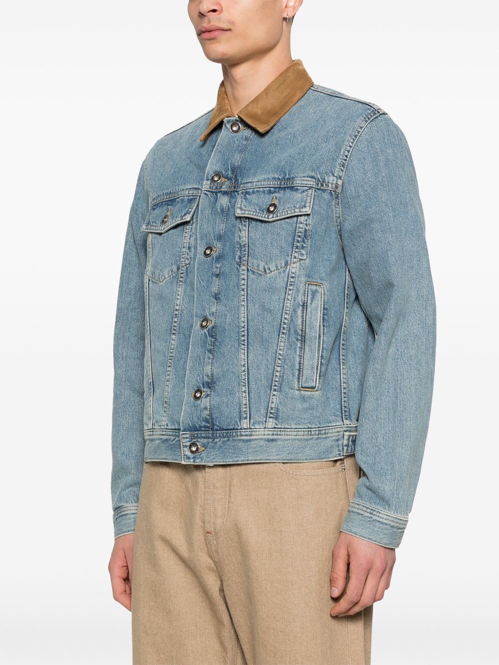 Jacob Cohen Men's Denim Trucker Jacket