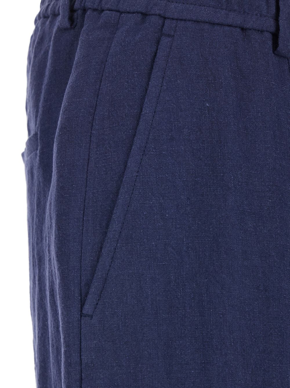 Emporio Armani Men's Linen Trousers