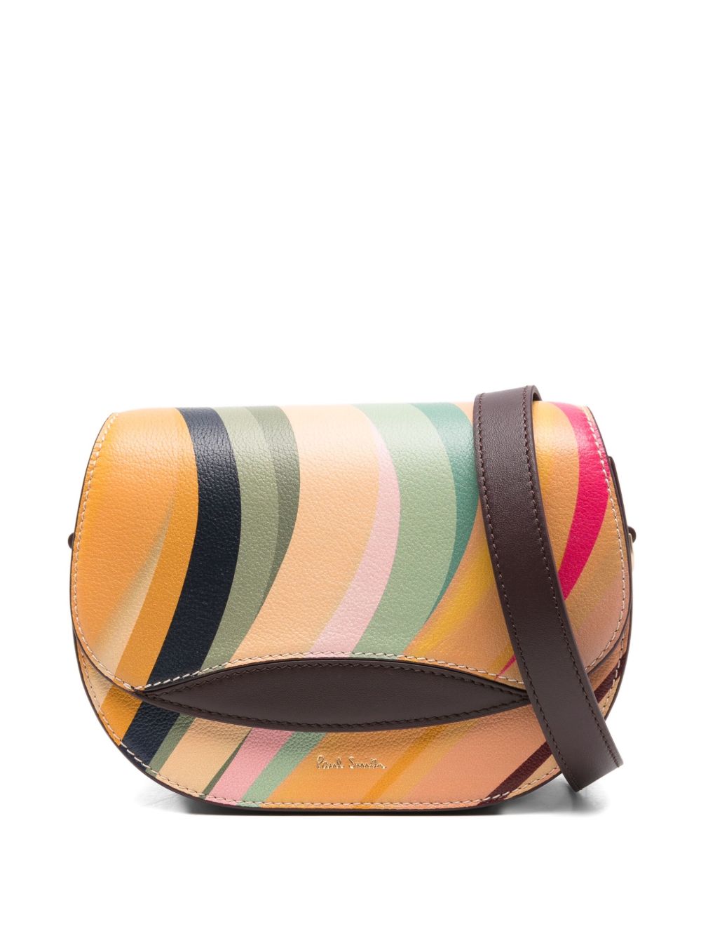 Paul Smith Women's 'Dusky Swirl' Leather Saddle Bag