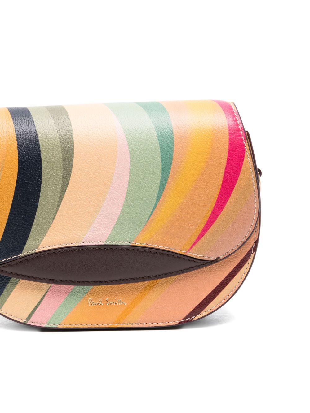 Paul Smith Women's 'Dusky Swirl' Leather Saddle Bag