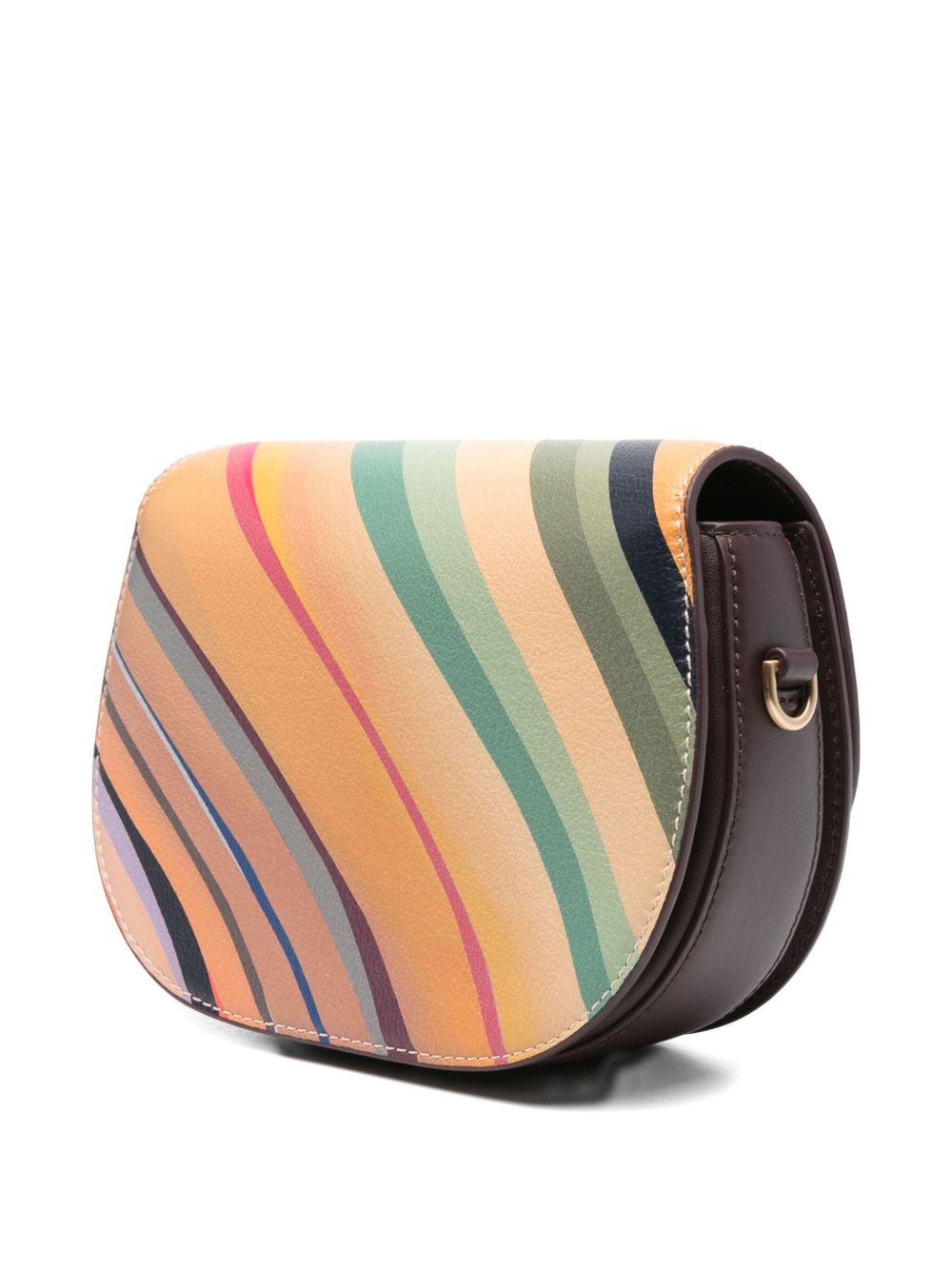Paul Smith Women's 'Dusky Swirl' Leather Saddle Bag