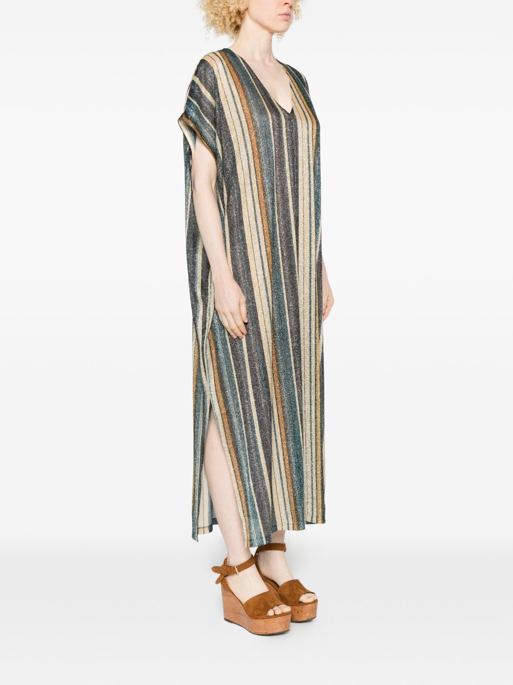 Siyu Women's Zoe Striped Kaftan Dress