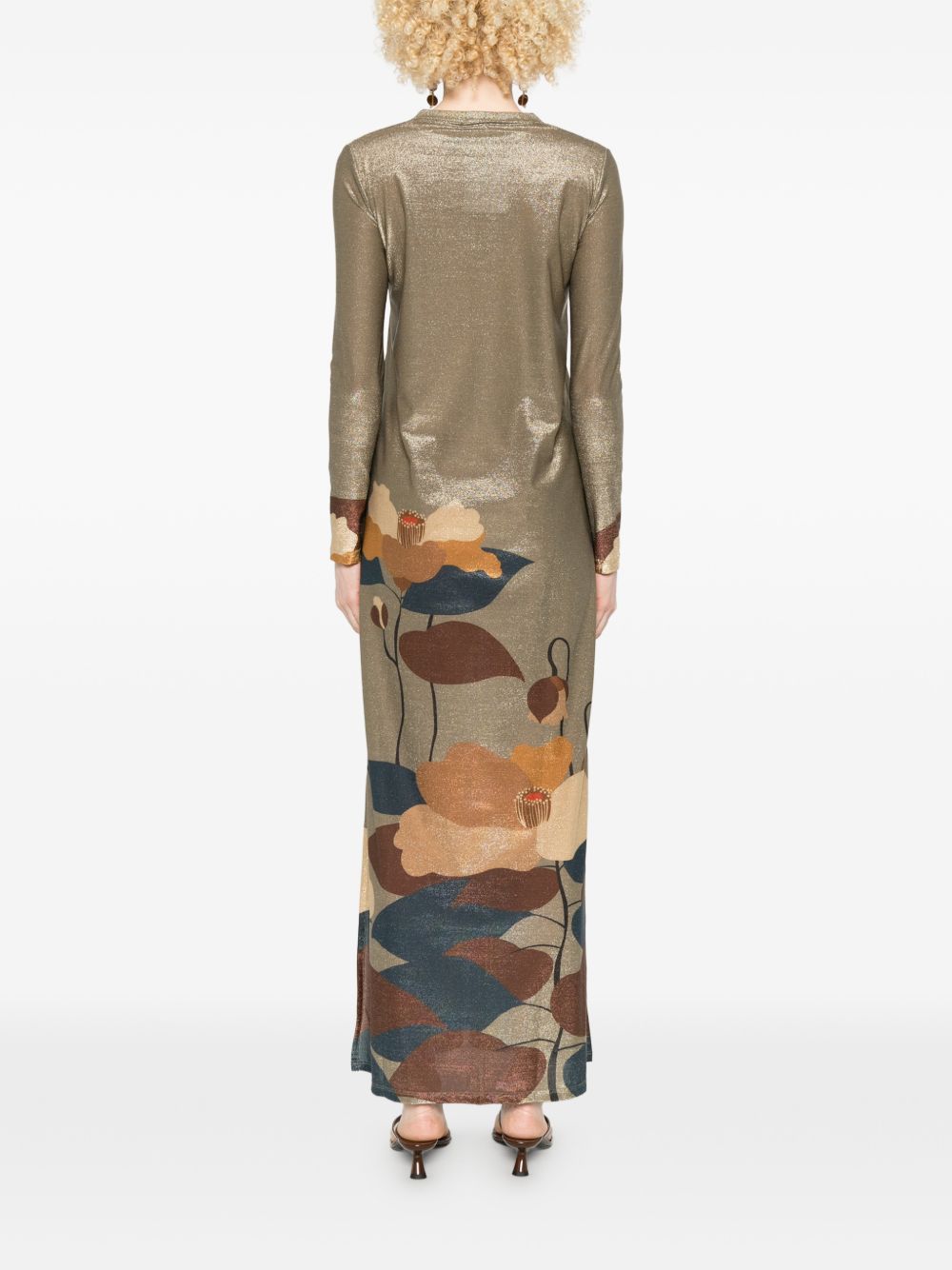 Siyu Women's V-Neck Ninfa Kaftan Dress