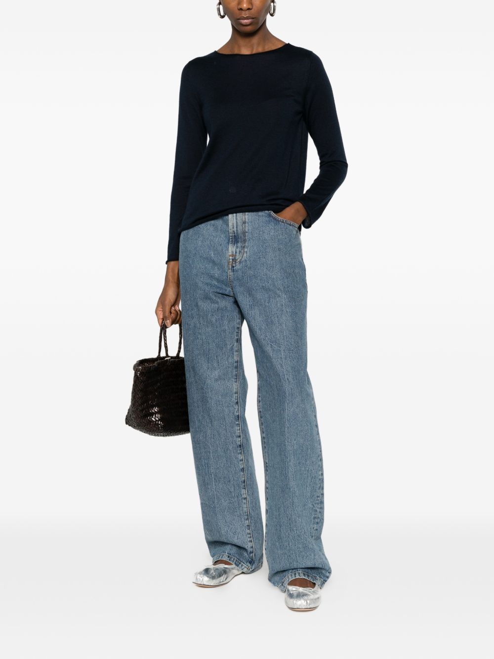 Beyou Women's Cashmere And Silk Blend Sweater