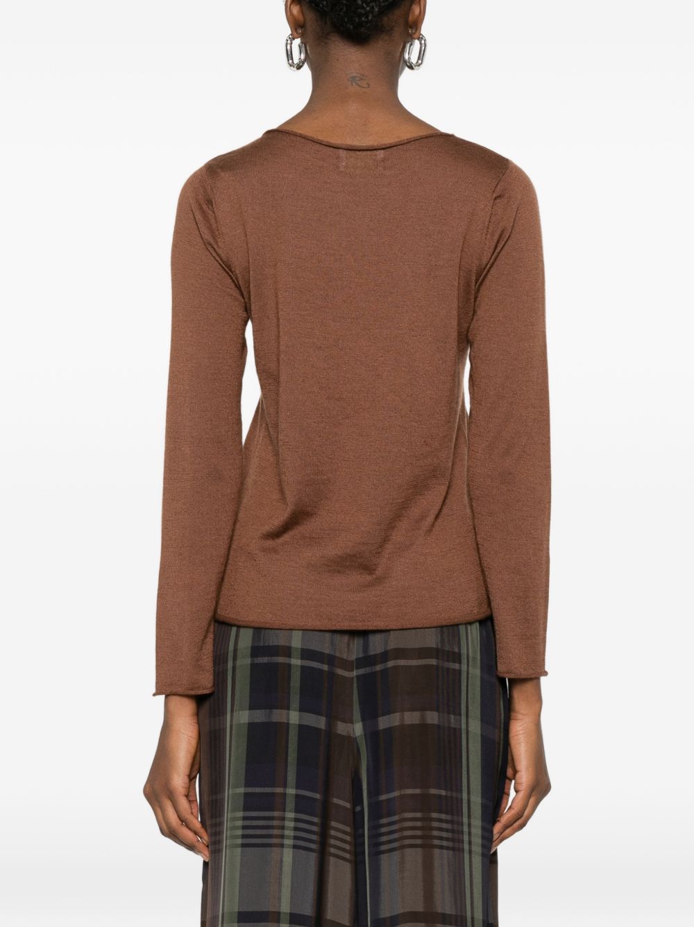 Beyou Women's Cashmere And Silk Blend Sweater