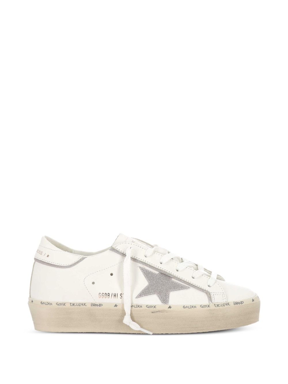 Golden Goose Women's Hi Star Lreather Sneakers