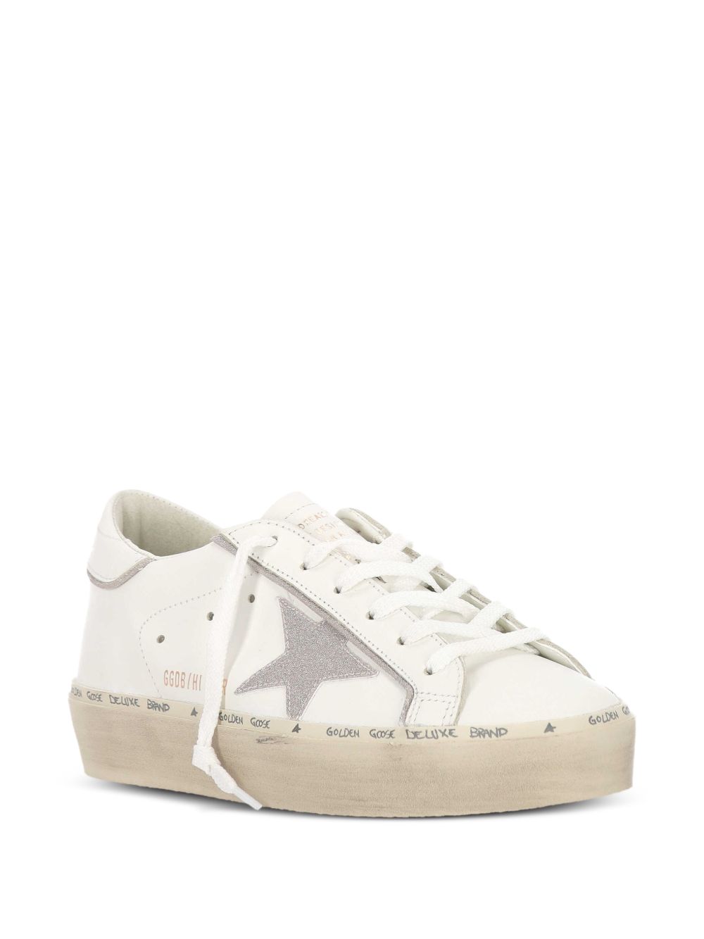 Golden Goose Women's Hi Star Lreather Sneakers