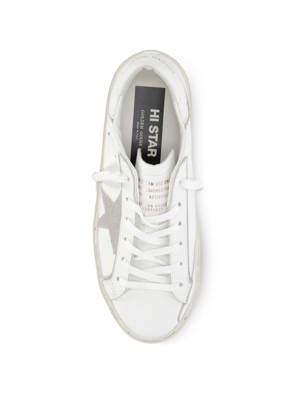Golden Goose Women's Hi Star Lreather Sneakers