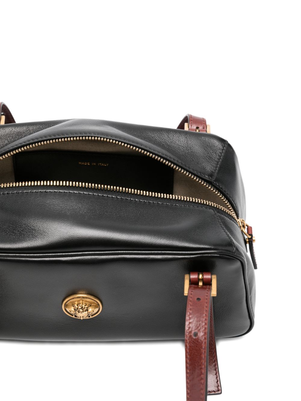 Versace Women's Emblème Nappa Bowling Bag