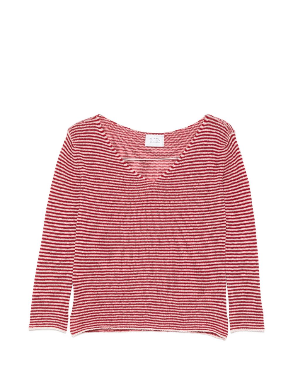 Beyou Women's V-Neck Long Sleeves Cashmere V-Necked Sweater