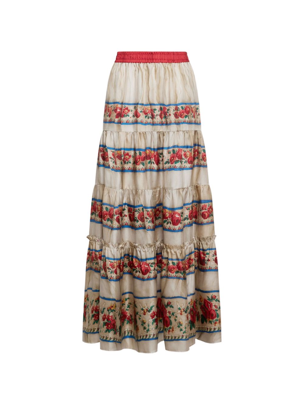 Pierre Louis Mascia Women's Printed Silk Skirt