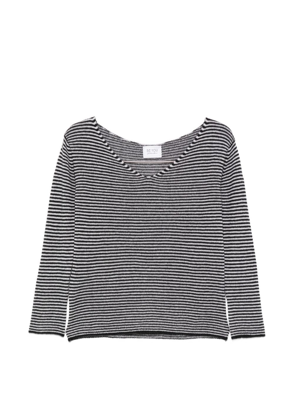 Beyou Women's V-Neck Long Sleeves Cashmere V-Necked Sweater