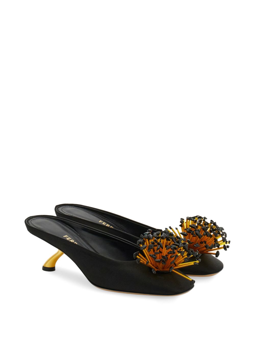 Ferragamo Women's S-Shaped Heel Mule
