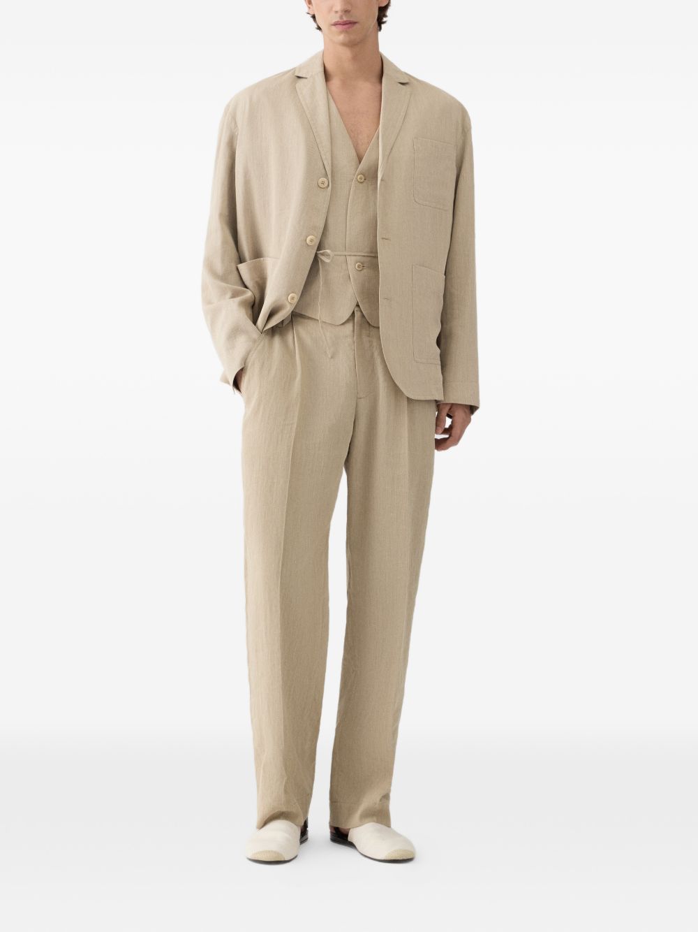 Jacquemus Men's Le Pantalon Croisiere Trousers