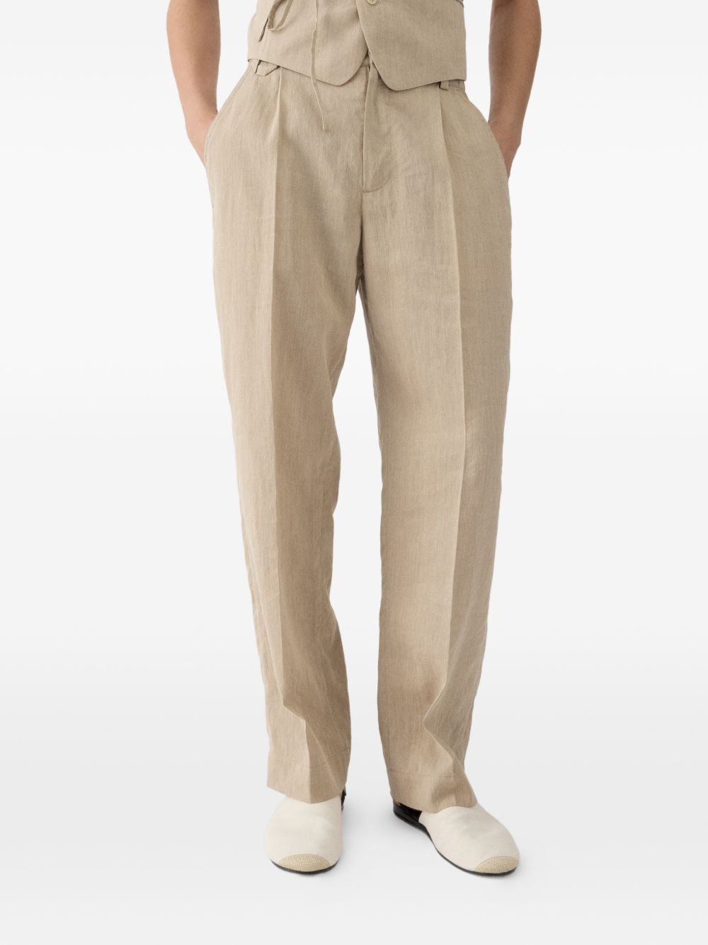 Jacquemus Men's Le Pantalon Croisiere Trousers