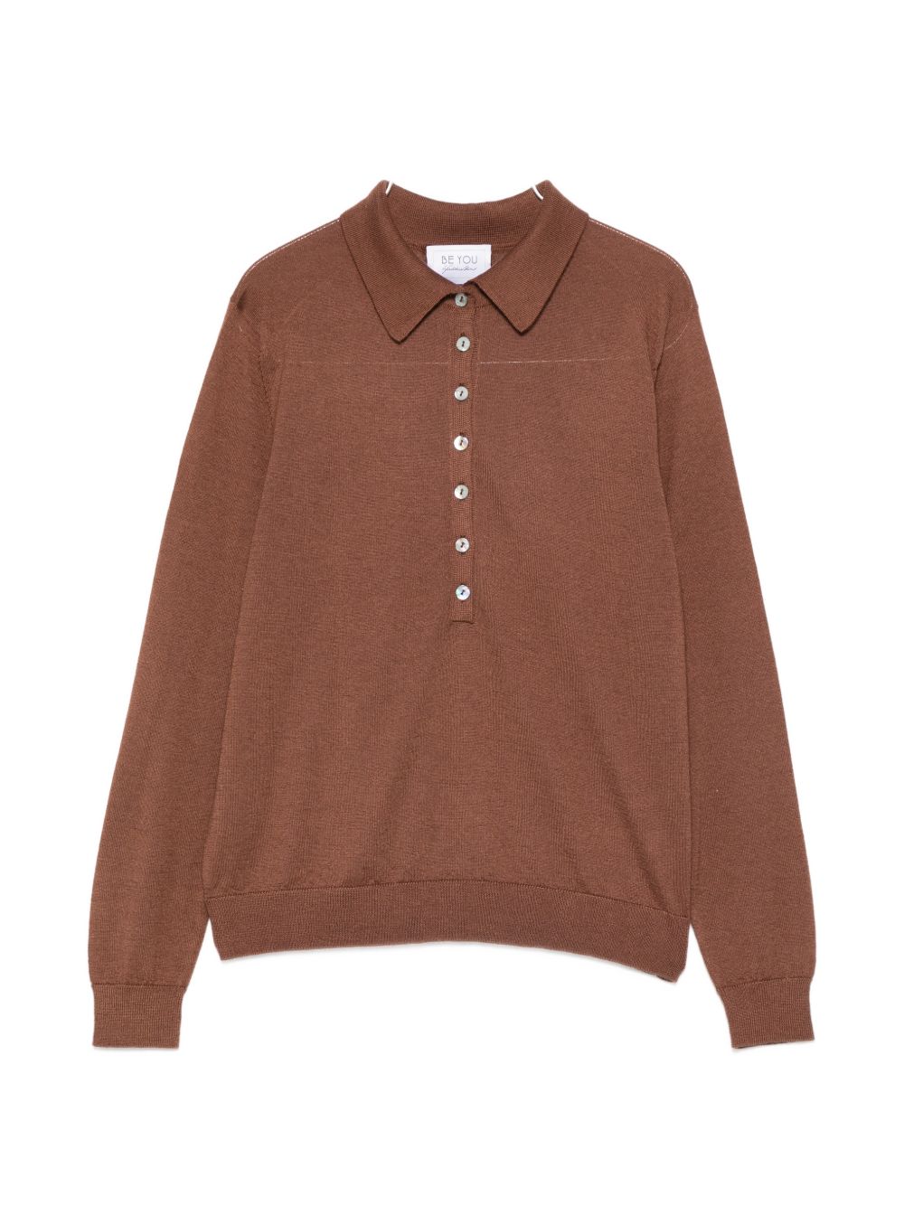 Beyou Women's Cashmere And Silk Polo Sweater