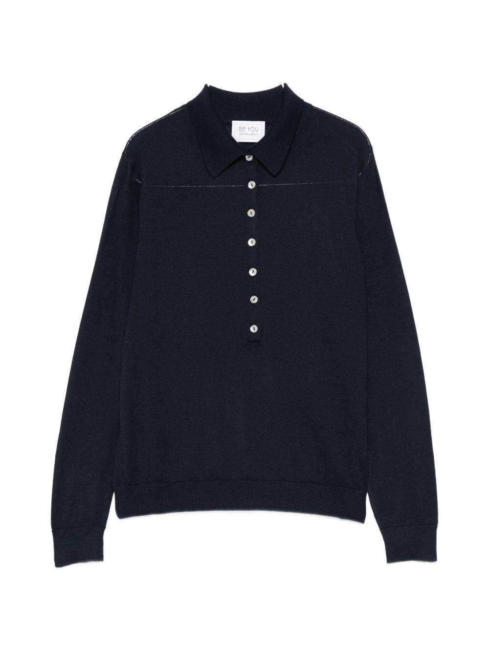Beyou Women's Cashmere And Silk Polo Sweater