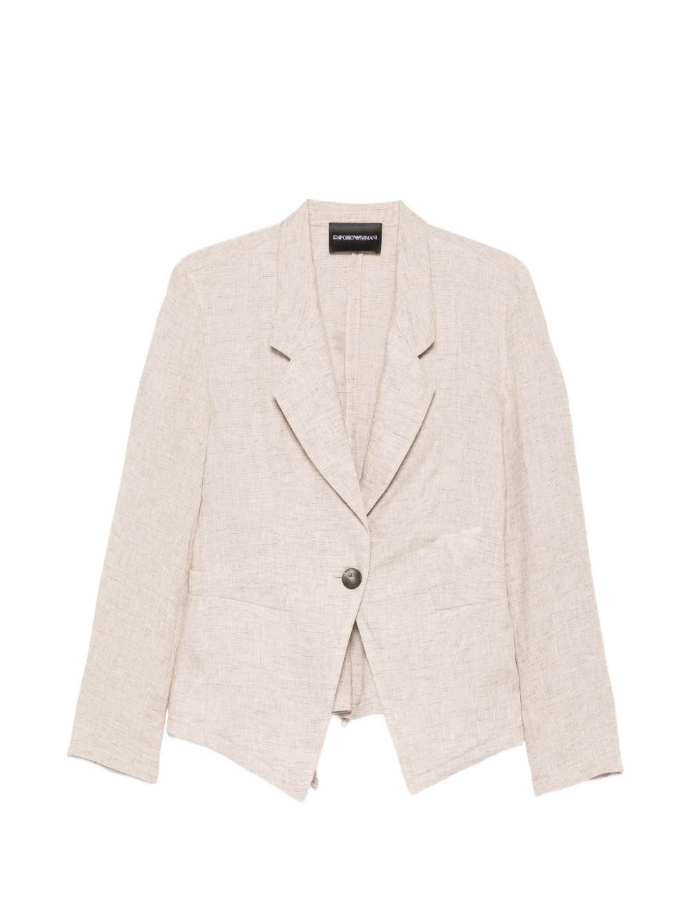 Emporio Armani Women's Linen Single-Breasted Jacket