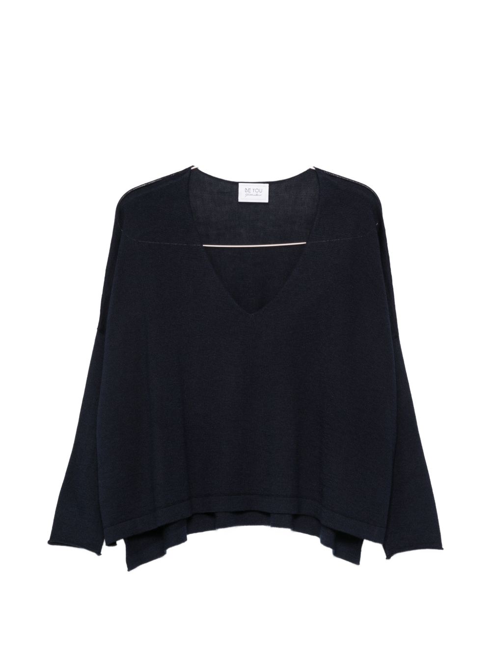 Beyou Women's Cashmere And Silk V-Necked Sweater