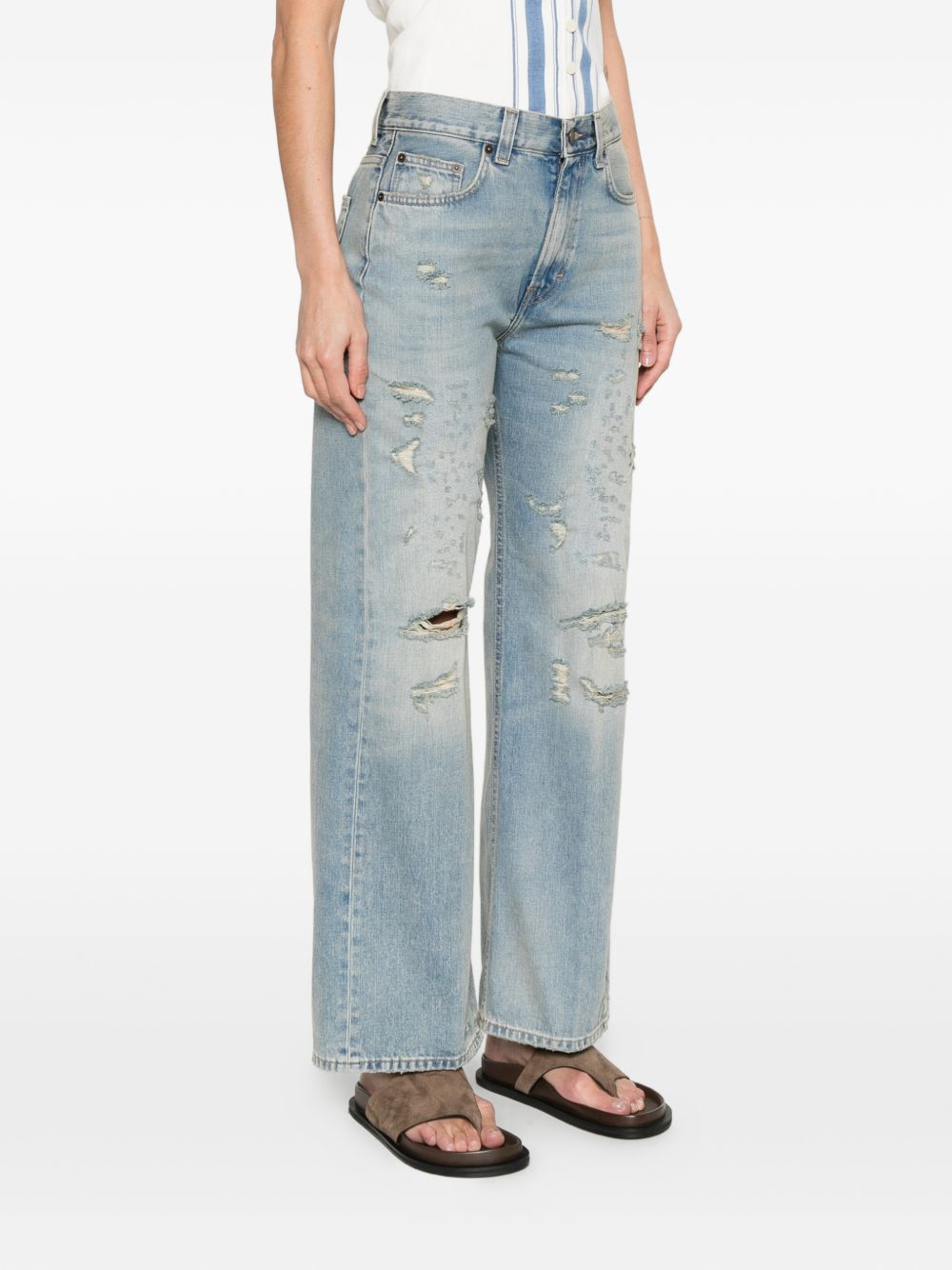 Haikure Women's Winny Wide-Leg Denim Jeans