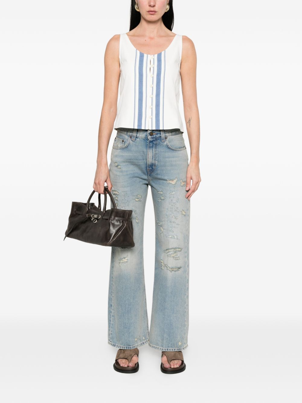 Haikure Women's Winny Wide-Leg Denim Jeans
