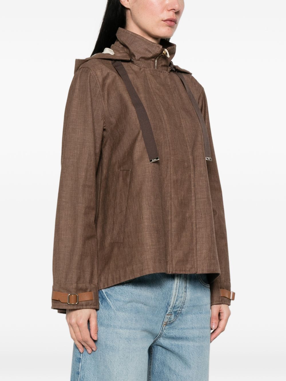 Herno Women's Hooded Blouson Jacket