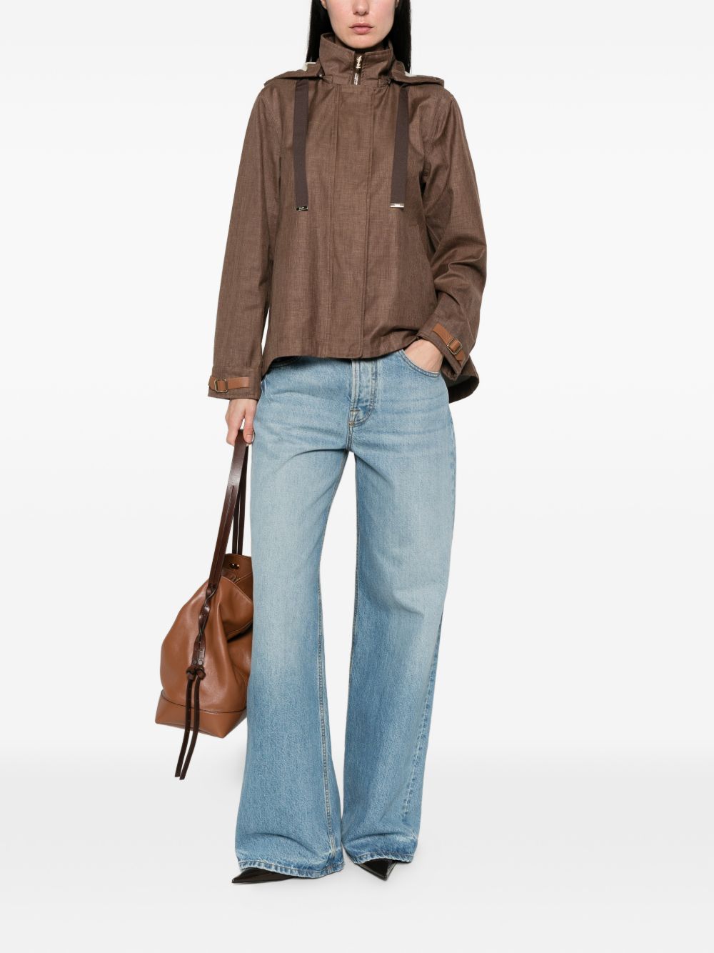 Herno Women's Hooded Blouson Jacket
