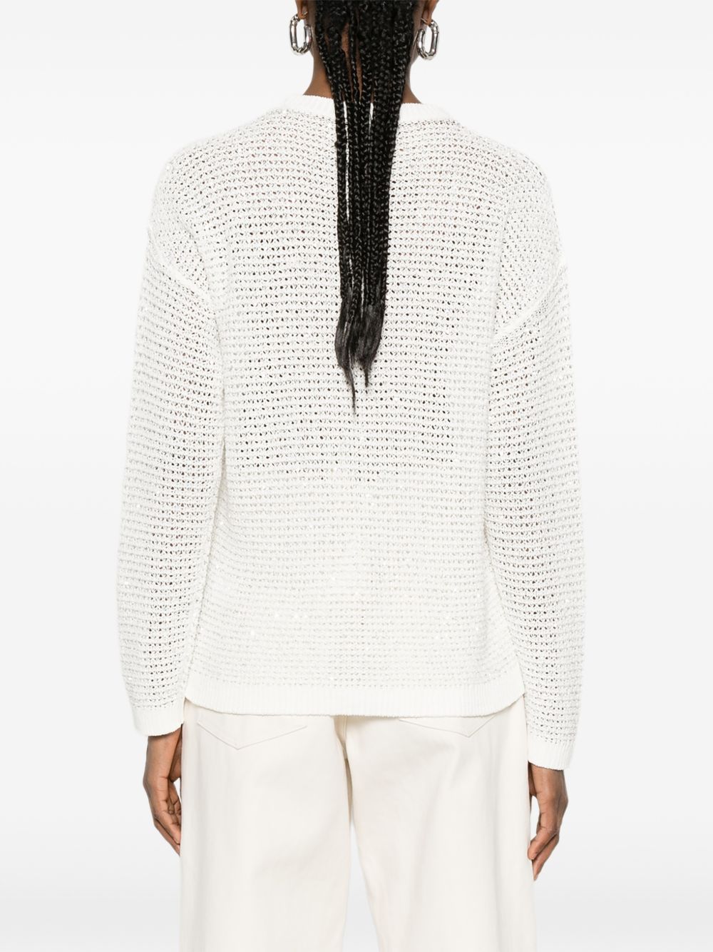 Fabiana Filippi Women's Cotton Crewneck Sweater