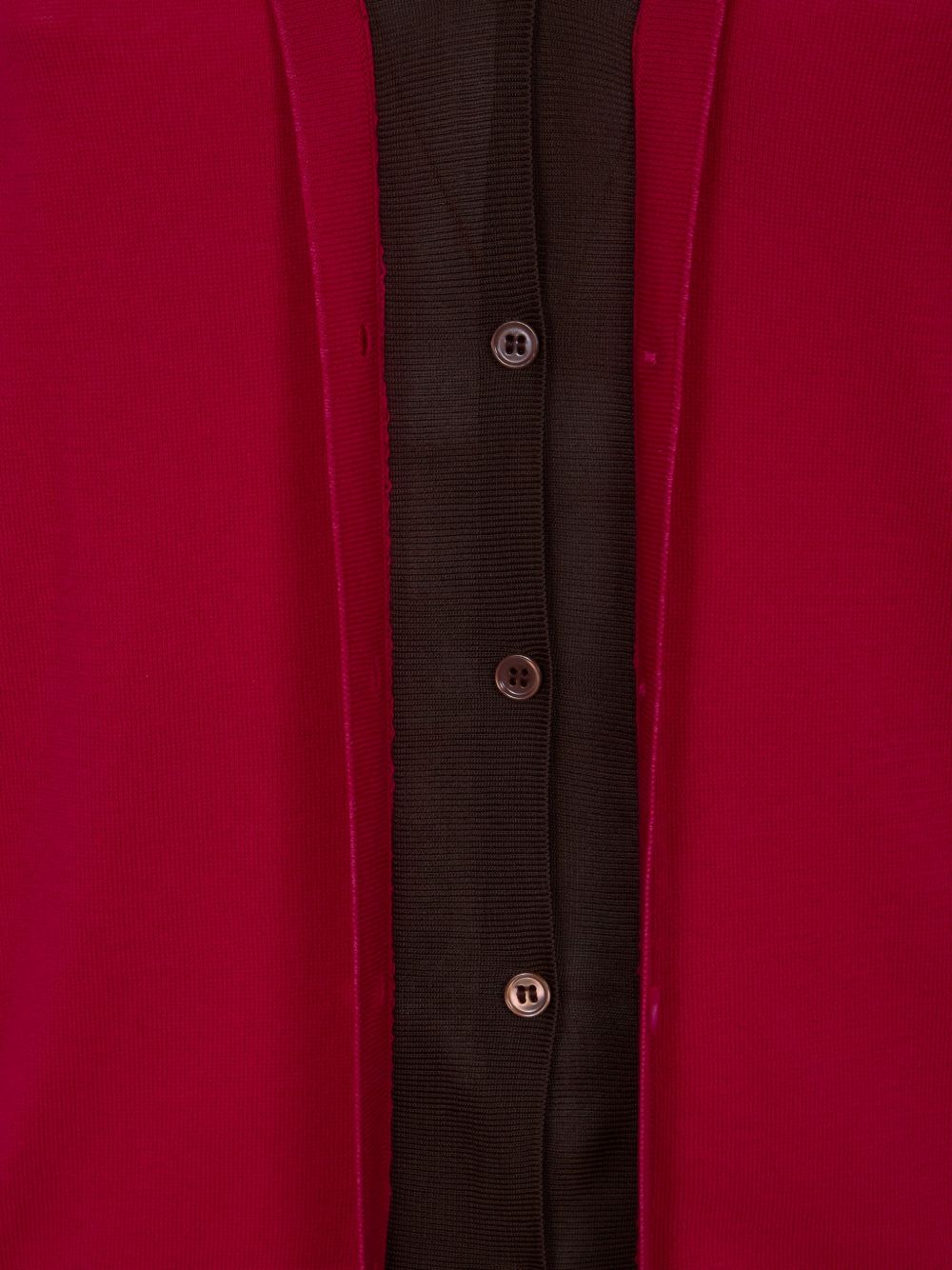 Paul Smith Women's V-Neck Button Fastening Long Sleeves Cotton Cotton Cardigan