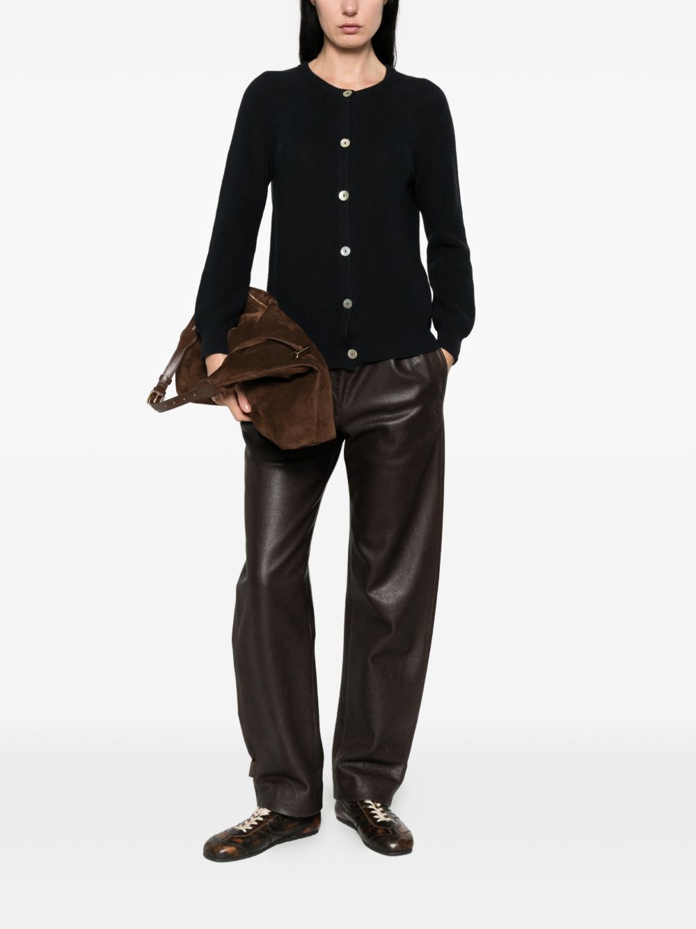 Beyou Women's Cotton And Cashmere Cardigan