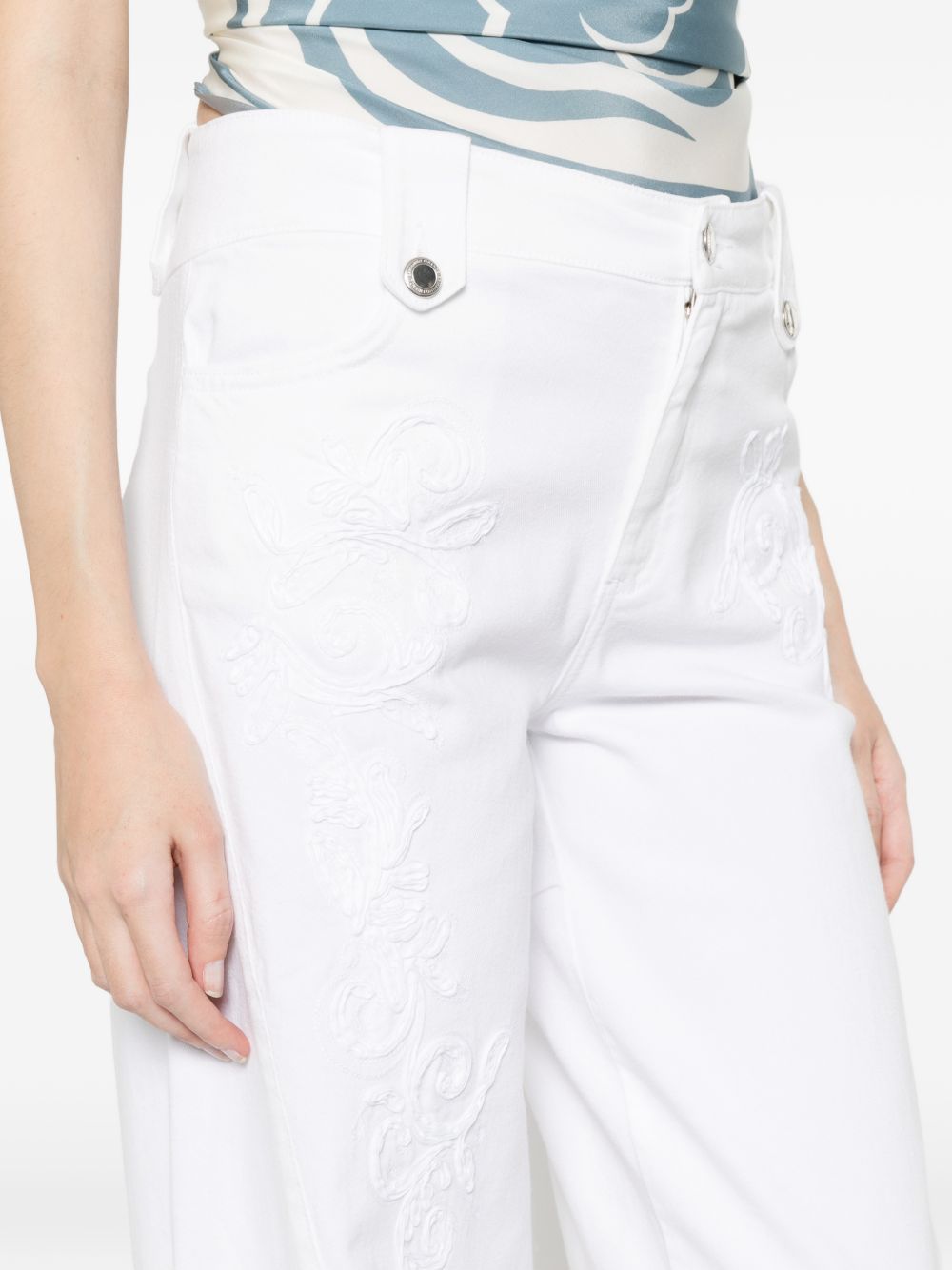 Ermanno Firenze Women's Flared Denim Jeans